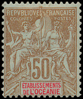 * N° 14/20 '1900/1907 Groupe' Vo - Unused Stamps