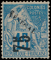* N° 6 '15c Blauw, Met Opdruk 75 - Unused Stamps