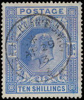 N° 319 'Edward VII 10 Sh Blue' - Sonstige & Ohne Zuordnung