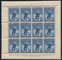 ** 1933 Vignetten '20th Philateli - Sammlungen