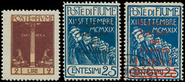 */0 FIUME : 1920/1924, Samenstelli - Otros & Sin Clasificación