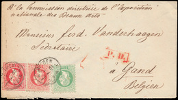 ) 1871, (Mi) N° 36-I En 37-I, Al - Maschinenstempel (EMA)