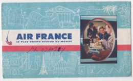 AIR FRANCE   AIRLINES TICKET COVER - Billetes