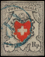 N° 6-Ia '1850, 2 1/2 Rp Poste - Other & Unclassified