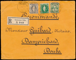 ) 1907, (Zum) N° 89 B, 98Ab En 8 - Poststempel