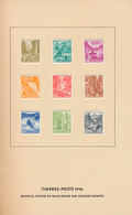 * 1936/1938, Verzameling Van Vol - Collections