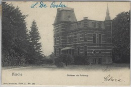 Assche   -   Château De Putberg.   -   1902   Naar  Bruxelles - Asse