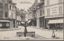 SEZANNE - PLACE DE LA REPUBLIQUE - Sezanne