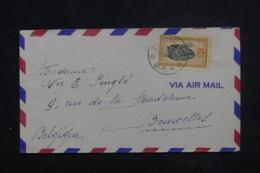 CONGO BELGE - Enveloppe De Manono Pour Bruxelles En 1948, Affranchissement Plaisant - L 45306 - Covers & Documents