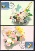 Maxi Cards(B) Taiwan 2007 Ancient Jewelry Stamps Jewel Pearl Jade Earring Hairpin Ring Turtle Mineral Art - Maximum Cards