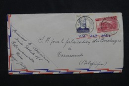 CONGO BELGE - Enveloppe De Costermansville Pour La Belgique En 1947, Affranchissement Plaisant - L 45318 - Lettres & Documents