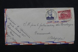 CONGO BELGE - Enveloppe De Costermansville Pour La Belgique En 1947, Affranchissement Plaisant - L 45318 - Covers & Documents