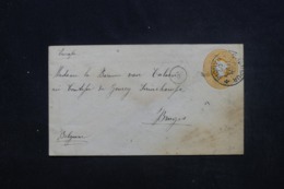 INDE - Entier Postal Type Victoria Pour La Belgique En 1907 - L 45325 - 1902-11 Koning Edward VII