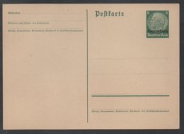 LUXEMBOURG / 1940 ENTIER POSTAL 6 PF VERT FONCE TYPE HINDENBURG SURCHARGE (ref LE1166) - 1940-1944 Occupazione Tedesca