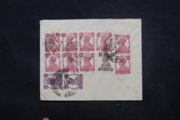 INDE - Affranchissement Plaisant De Dheli Au Verso D'une Enveloppe Pour La Belgique En 1947 - L 45357 - Lettres & Documents