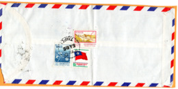 Taiwan Old Cover Mailed To USA - Cartas & Documentos