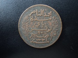 TUNISIE : 10 CENTIMES    1334 / 1916 A     G.105 / KM 236     TTB - Tunisia