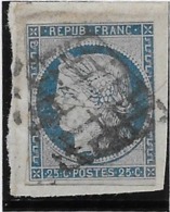France N°4 - Oblitéré - B - 1849-1850 Ceres