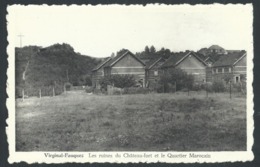 +++ CPA - VIRGINAL - FAUQUEZ - Les Ruines Du Château Fort Et Le Quartier Marocain  // - Ittre