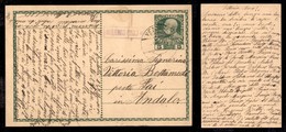 Antichi Stati Italiani - Territori Italiani D'Austria - Ranzo Tir (P.ti 7) - Cartolina Postale Per Andalo Del 7.3.15 - Autres & Non Classés