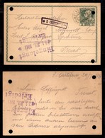 Antichi Stati Italiani - Territori Italiani D'Austria - S. Cristoforo (P.ti 6) - Cartolina Postale Per Trento Del 29.7.1 - Other & Unclassified