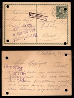 Antichi Stati Italiani - Territori Italiani D'Austria - S. Cristoforo (P.ti 6) - Cartolina Postale Per Trento Del 29.7.1 - Otros & Sin Clasificación