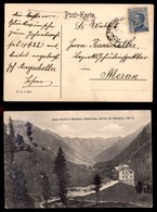 Antichi Stati Italiani - Territori Italiani D'Austria - Walten In Passeier (P.ti 7) - Male Impresso Su Cartolina Panoram - Autres & Non Classés