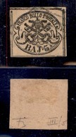 Antichi Stati Italiani - Stato Pontificio - 1852 - 3 Bai (4c) Usato - Grandi Margini - Other & Unclassified