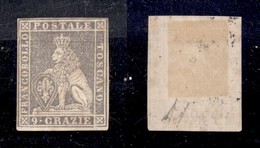 Antichi Stati Italiani - Toscana - Prove - 1851 - 9 Crazie (P8) - Senza Gomma - Diena - Autres & Non Classés