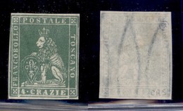 Antichi Stati Italiani - Toscana - Ristampa - 1857 - 4 Crazie - Senza Gomma - Andere & Zonder Classificatie