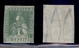 Antichi Stati Italiani - Toscana - Ristampa - 1857 - 4 Crazie - Senza Gomma - Altri & Non Classificati