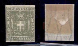 Antichi Stati Italiani - Toscana - Ristampe - 1860 - 5 Cent - Senza Gomma - Other & Unclassified