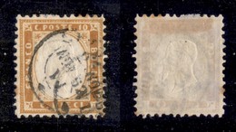 Regno - 1862 - 10 Cent (1) Usato A Livorno 25.11.62 (700) - Other & Unclassified