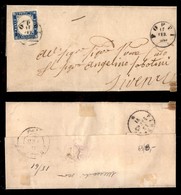 Regno - 15 Cent (11) - Letterina Da Poppi Per Firenze Del 17.2.63 - Andere & Zonder Classificatie