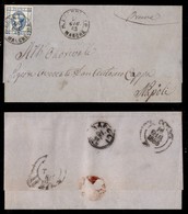 Regno - S. Benedetto Marche - 15 Cent (12) Su Lettera Per Napoli Del 15.6.63 - Other & Unclassified