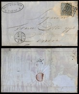 Regno - Torino + Muto A Rombi - 15 Cent (18) - Lettera Per Genova Del 25.4.64 - Non Fresca - Other & Unclassified