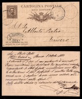 Regno - Roma Firenze Bologna Rimini - Cartolina Postale Da 10 Cent Per Trivero Del 9.10.80 - Andere & Zonder Classificatie