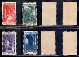 Regno - 1935 - Milizia (380/383) - Serie Completa - Gomma Integra (112,50) - Sonstige & Ohne Zuordnung