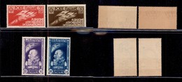 Regno - 1935 - Salone Aeronautico (384/387) - Serie Completa - Gomma Integra - Leggere Bande Brune Da Classificatore (15 - Other & Unclassified