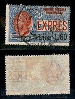 Regno - Espressi - 1924 - 1,60 Lire Su 1,20 (10) - Usato - Dentellature Spostate - Sonstige & Ohne Zuordnung