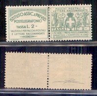 Regno - Francobolli Assicurativi - 1936 - 2 Lire (14) - Gomma Originale - Diena (1500) - Sonstige & Ohne Zuordnung