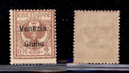 Occupazioni I Guerra Mondiale - Venezia Giulia - 1918 - 2 Cent (20) - Gomma Integra (75) - Sonstige & Ohne Zuordnung