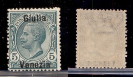 Occupazioni I Guerra Mondiale - Venezia Giulia - 1918 - 5 Cent (21d) - Giulia Venezia - Gomma Integra (120) - Altri & Non Classificati