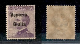 Occupazioni I Guerra Mondiale - Venezia Giulia - 1918 - 50 Cent (27) - Gomma Integra - Andere & Zonder Classificatie