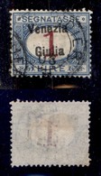 Occupazioni I Guerra Mondiale - Venezia Giulia - Segnatasse - 1919 - 1 Lira (7) Usato - Ottimamente Centrato (1.200+) - Other & Unclassified