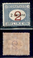 Occupazioni I Guerra Mondiale - Dalmazia - Segnatasse - 1922 - 2 Lire Segnatasse (3) - Gomma Integra (250) - Sonstige & Ohne Zuordnung