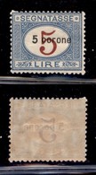 Occupazioni I Guerra Mondiale - Dalmazia - Segnatasse - 1922 - 5 Corone Su 5 Lire (4) - Gomma Integra (250+) - Andere & Zonder Classificatie