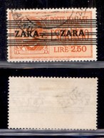 Occupazioni II Guerra Mondiale - Occupazione Tedesca - Zara - Espressi - 1943 - 2,50 Lire (4 - Secondo Tipo) Usato - A L - Andere & Zonder Classificatie
