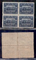 Colonie - Eritrea - 1910 - 25 Cent (37) In Quartina - Gomma Integra (300) - Other & Unclassified