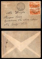 Colonie - Etiopia - Coppia Del 75 Cent (6) - Aerogramma Da Addis Abeba A Rovigo Del 13.2.37 - Other & Unclassified